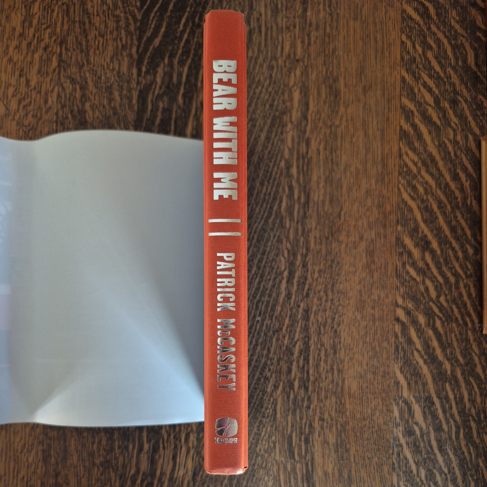 Bear with Me by Patrick McCaskey, (2009, hardcover) First Edition, SIGNEDx3!!!