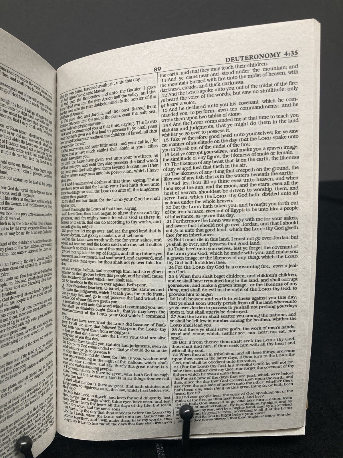 Holy Bible KJV Old & New Testament Red Letter Edition White Leatherette