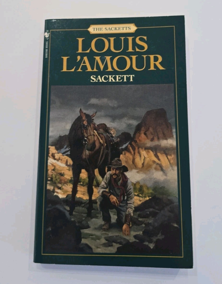 Lot of Ten (10) Sackett series Louis L’amour paperback USED Bantam Books Mixed