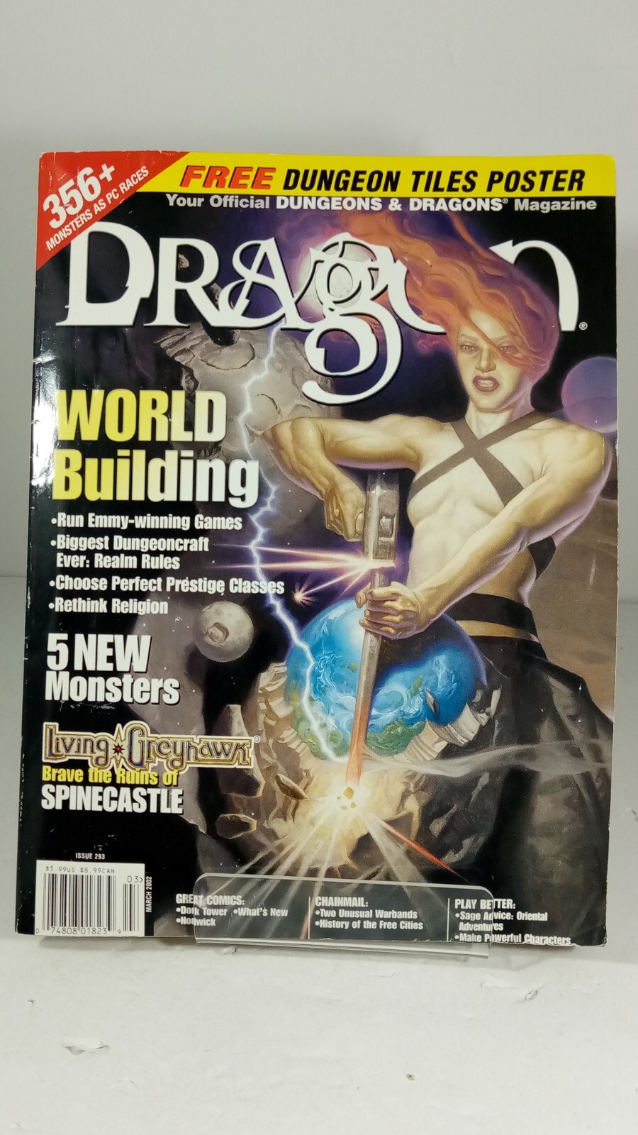 Dragon Magazine Lot of 5 Issues 300 301 293 305 274