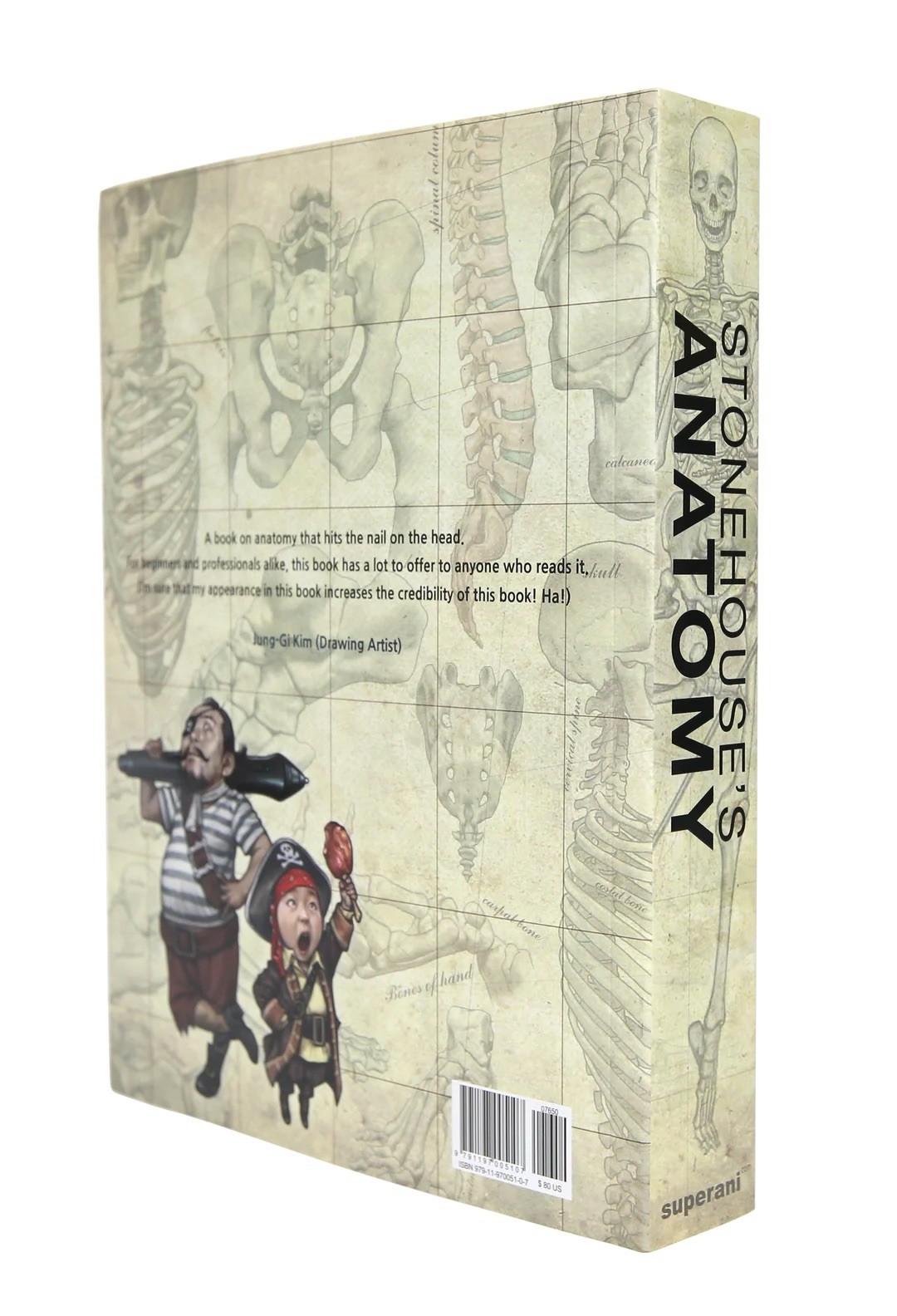 Stone House’s Anatomy Note By Seok Jeong Hyun Figure Drawing Book In English
