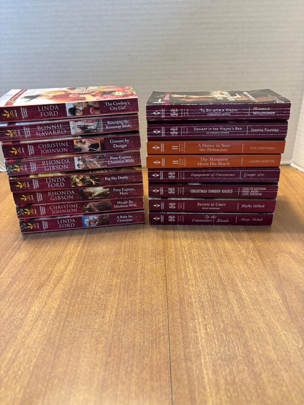 Harlequin Historical Romance Paperbacks Lot of 16 (See Photos for Titles)