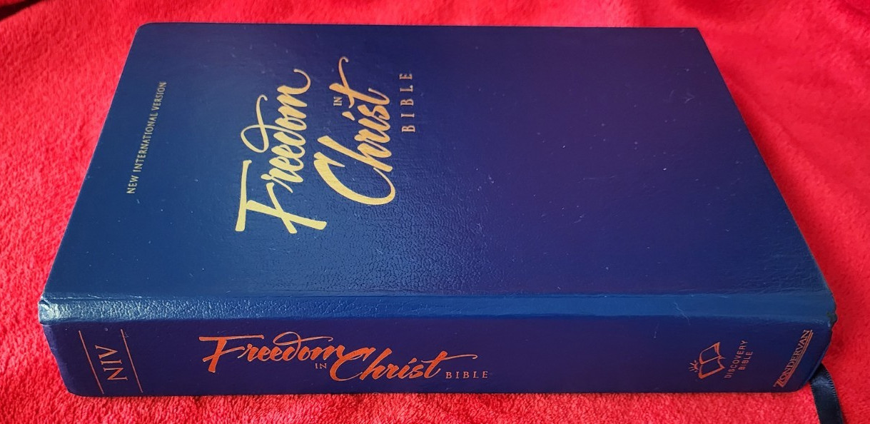 Freedom in Christ Bible New International Version Discovery Zondervan 2001 HB