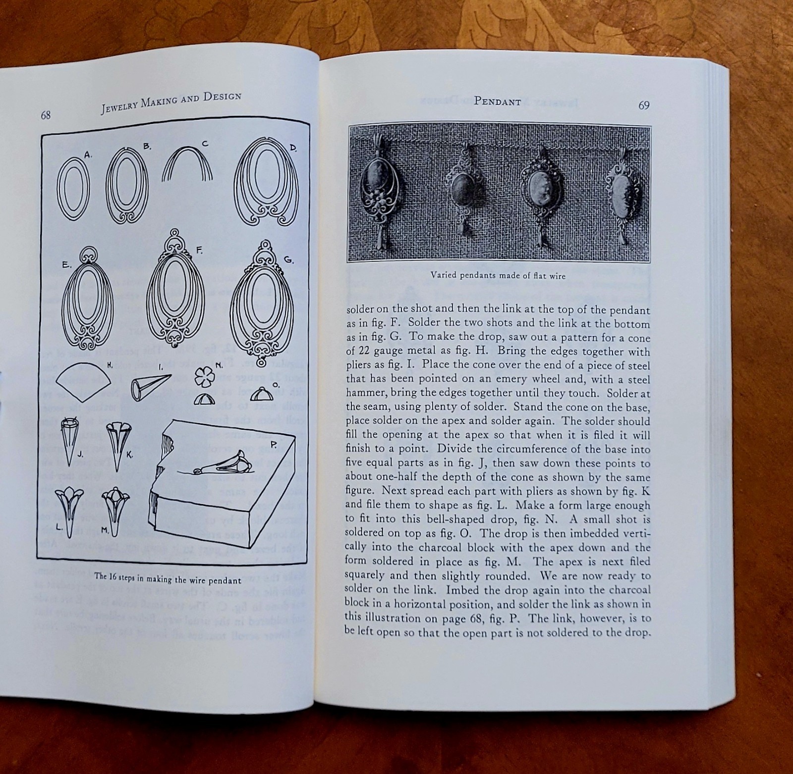 Jewelry Making and Design by A.F.Rose & A.Cirino, 1967, 306 pages, like new.