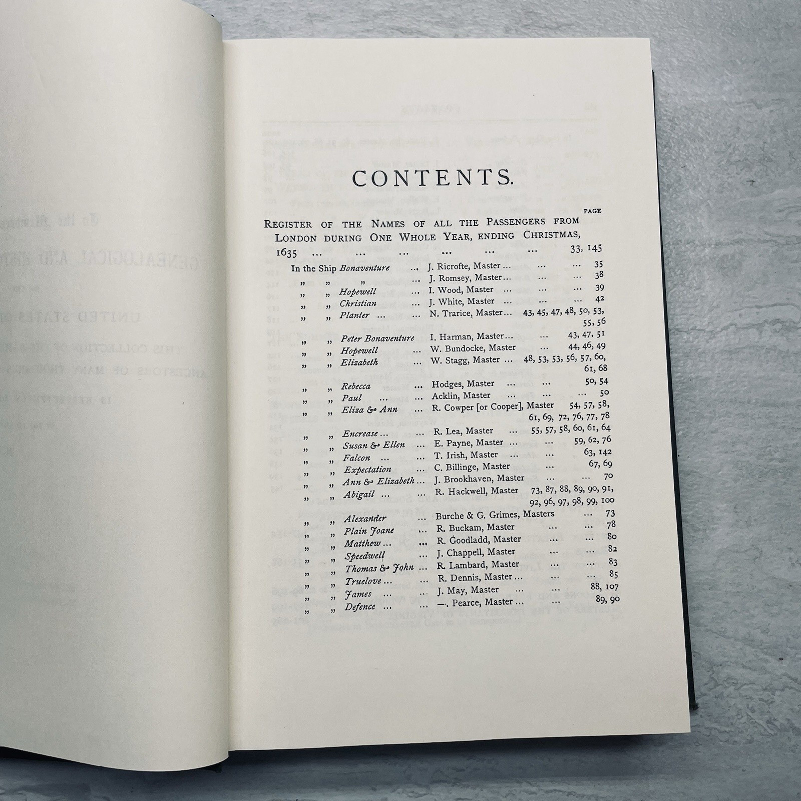 Original List of Persons of Quality 1600-1700 – Hotten – Genealogy Emigrants