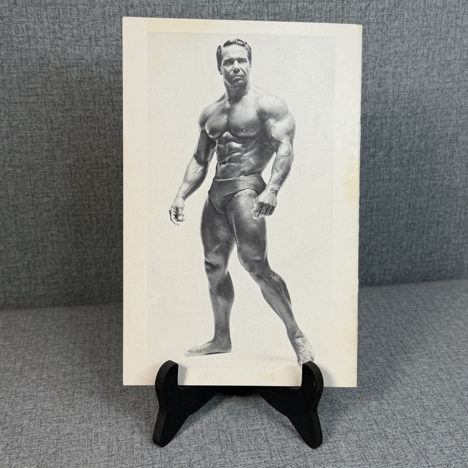 Rare Signed Bill Pearl Fabulous Forearms Autographed Bodybuilding Booklet Book