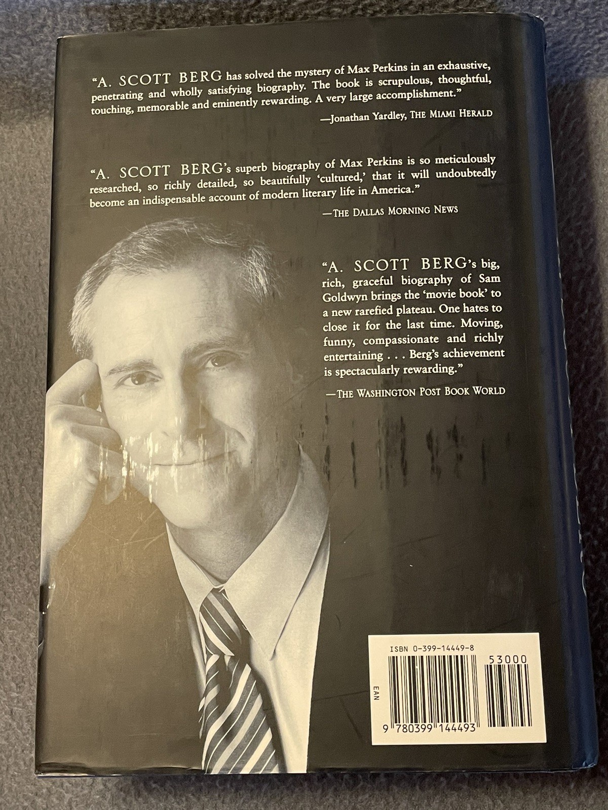 Lindbergh A. Scott Berg 1998 First Edition 1st Printing HardCover DustJacket LNC