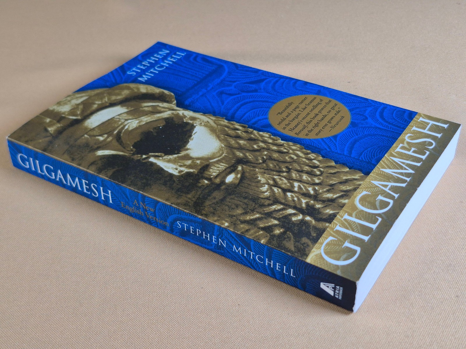 Gilgamesh A New English Version by Stephen Mitchell – Atria Trade Paperback