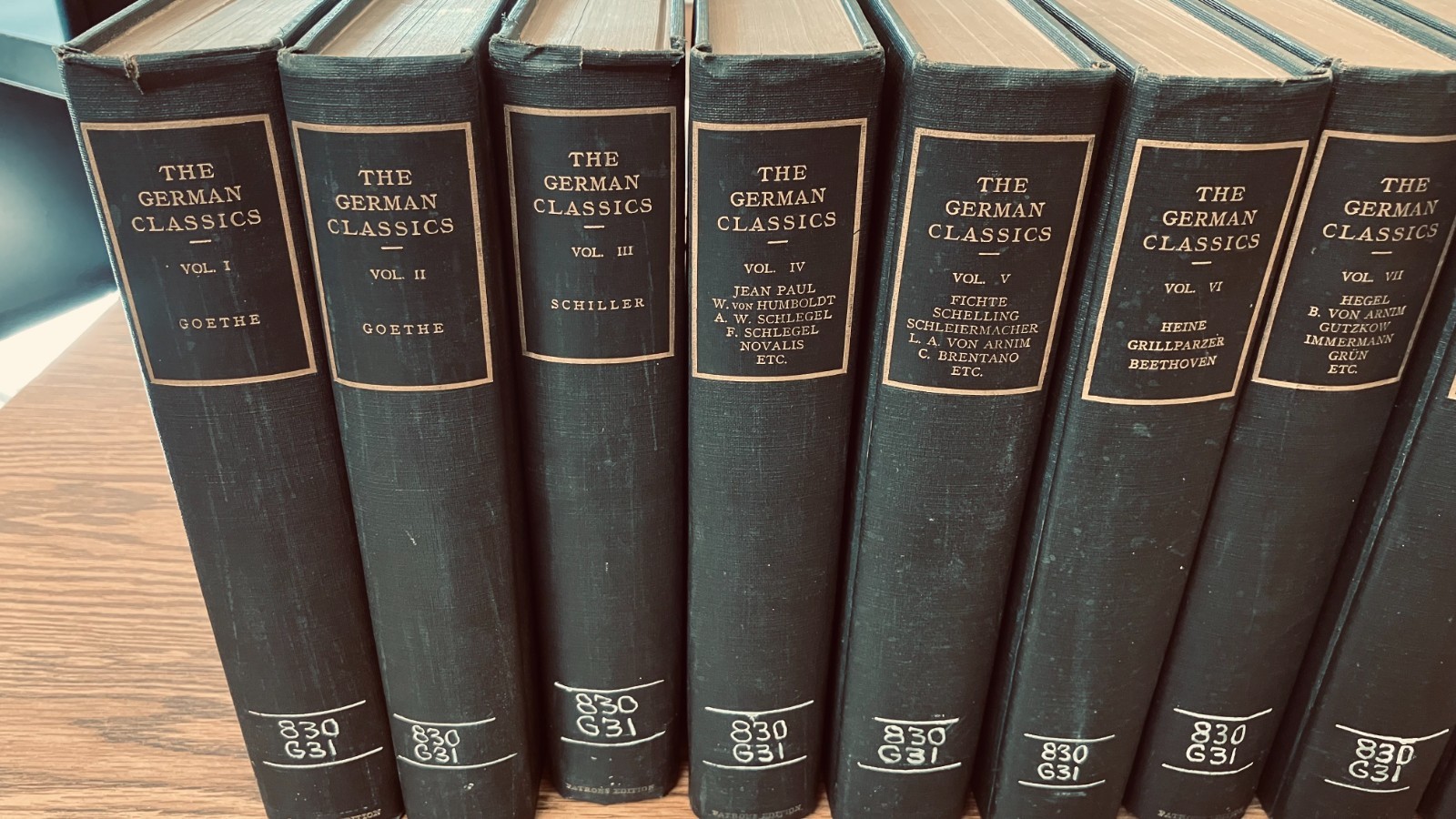 The German Classics: Masterpieces of German Literature, 20 Vol. 1913 Complete