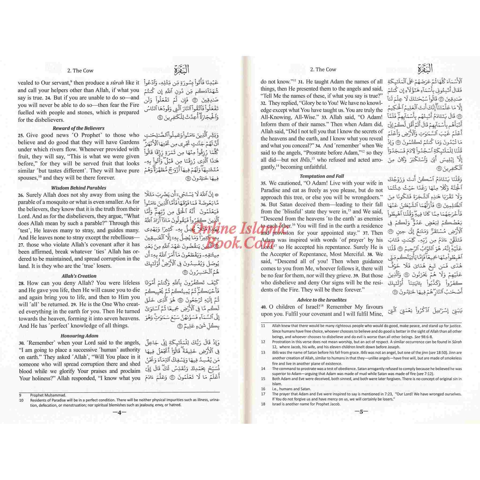 The Clear Quran® Series – with Arabic Text – Parallel Edition |Hardcover Colored