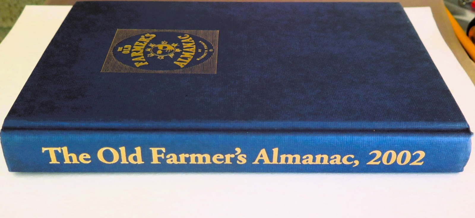 Dick Goddard’s Copy THE OLD FARMER’S ALMANAC Collectors Edition 2002 Hard Cover