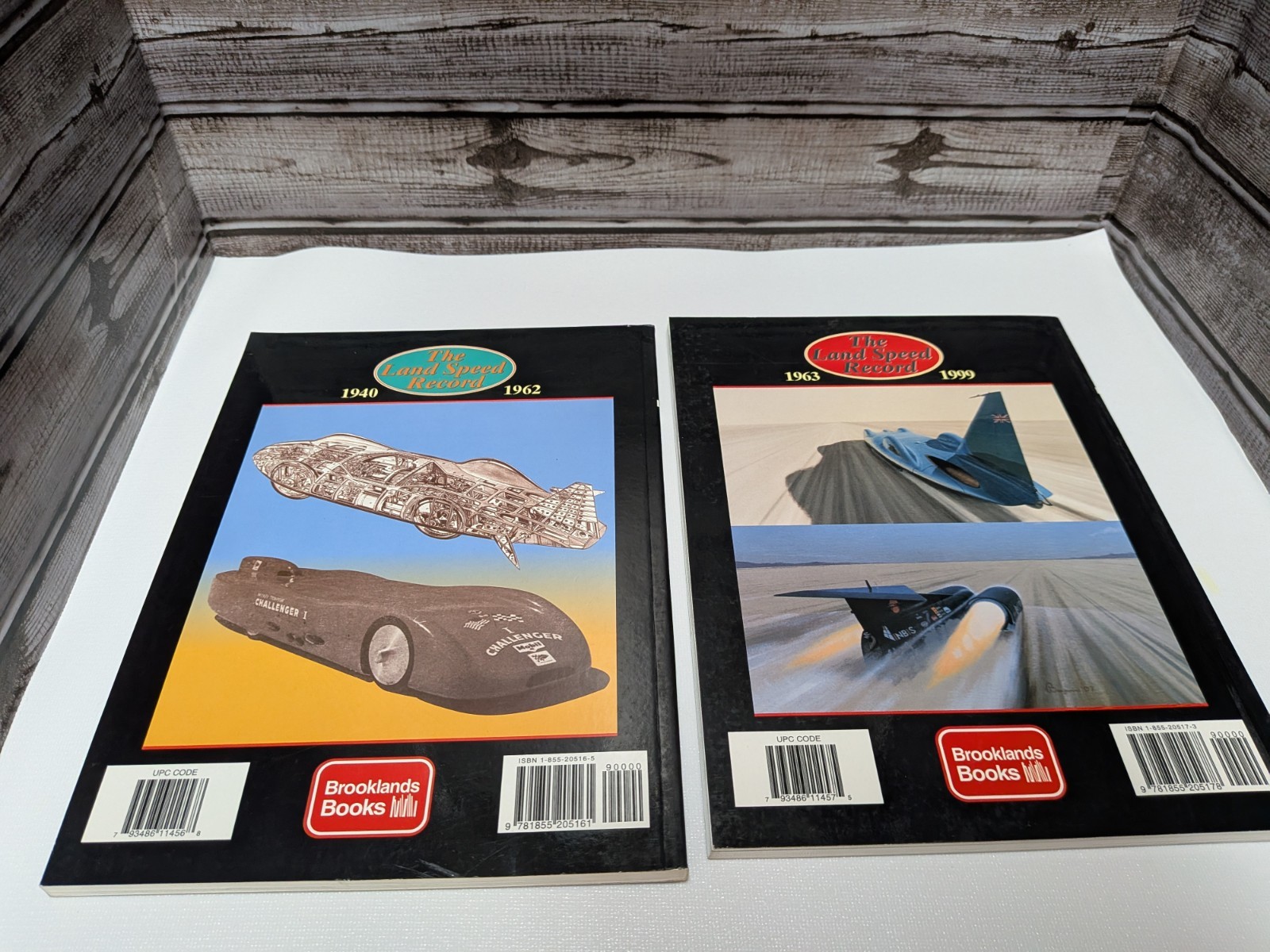 2 The Landspeed Record Book Lot John Cobb Campbell Bluebird