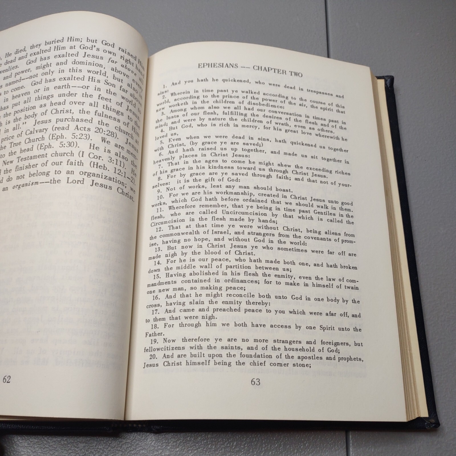 The Epistle of Paul the Apostle to the Ephesians by Oliver B Greene Vintage Book