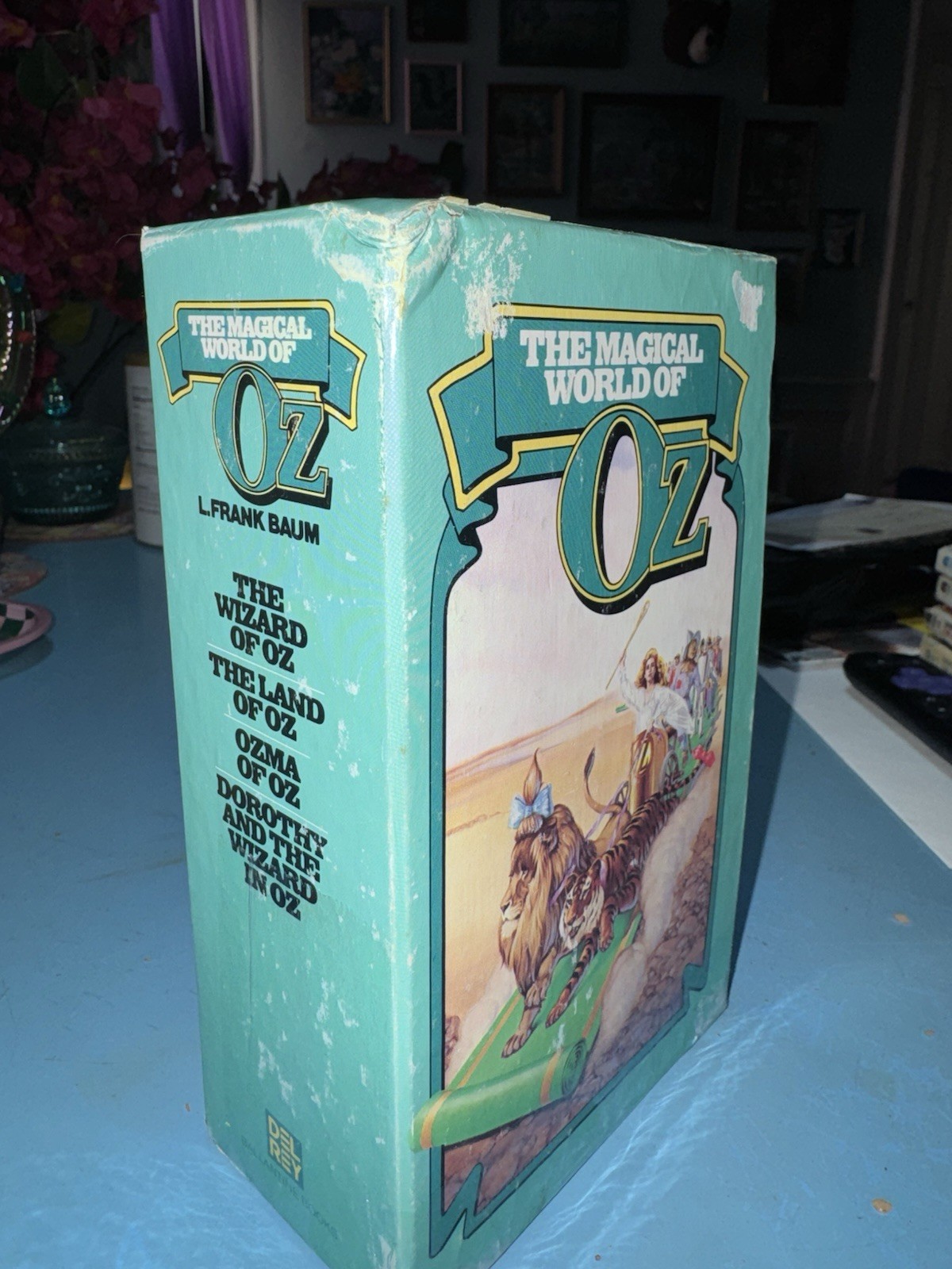 Magical World of Oz-4 Vol. by Baum, L. Frank boxed set books Del Rey