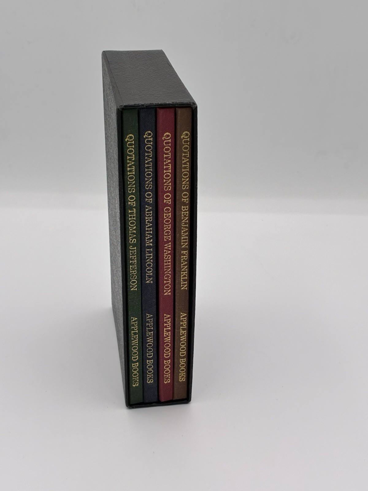 Founding Fathers Presidential Boxed Set 4 Applewood Books Mount Rushmore