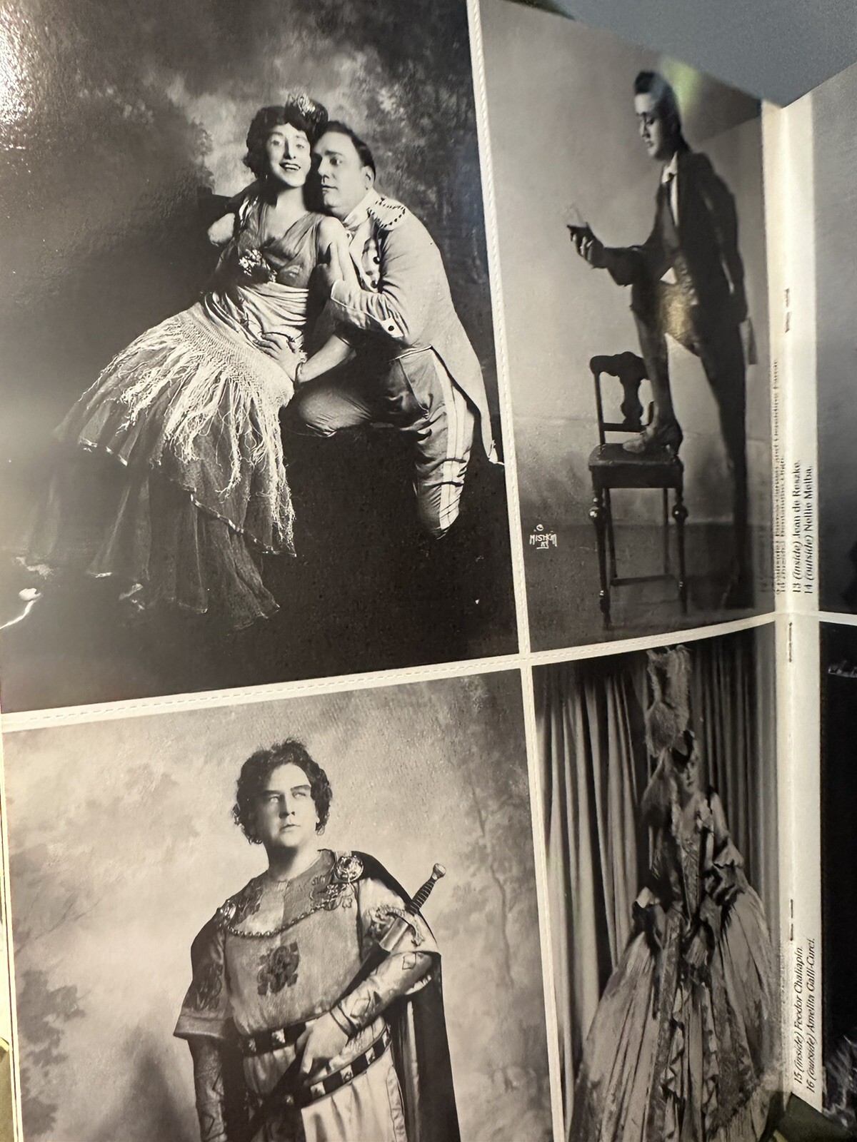 Great Opera Stars in Historic Photo Postcards: Ready-to-Mail Cards