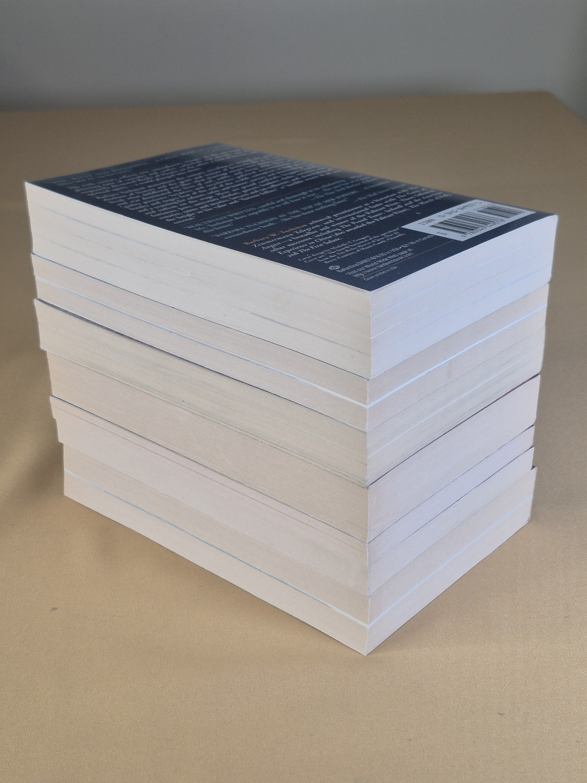 7 Books – NO CREASES – Barbara Tuchman – History – Ballantine Trade Paperbacks