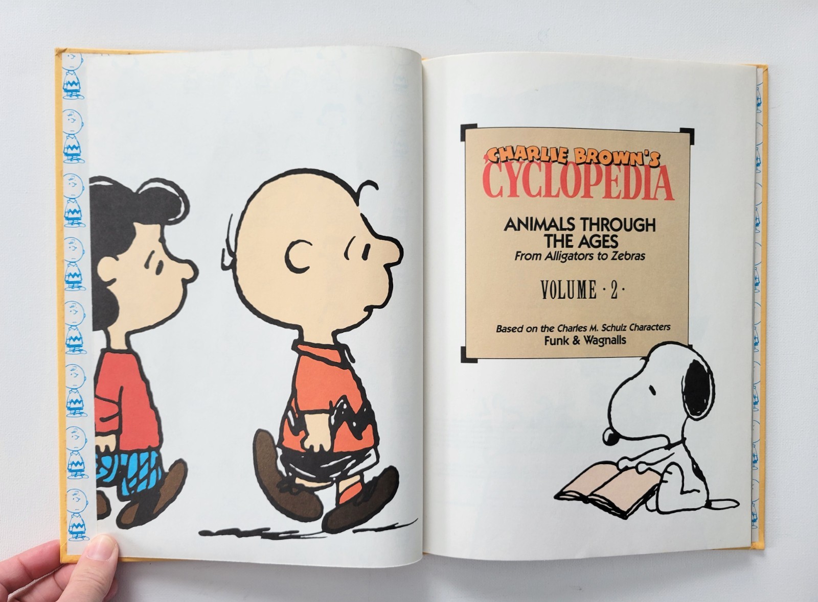 Vintage 1990 Charlie Brown’s ‚Cyclopedia HCs Lot of 5: Books 2 4 6 8 9