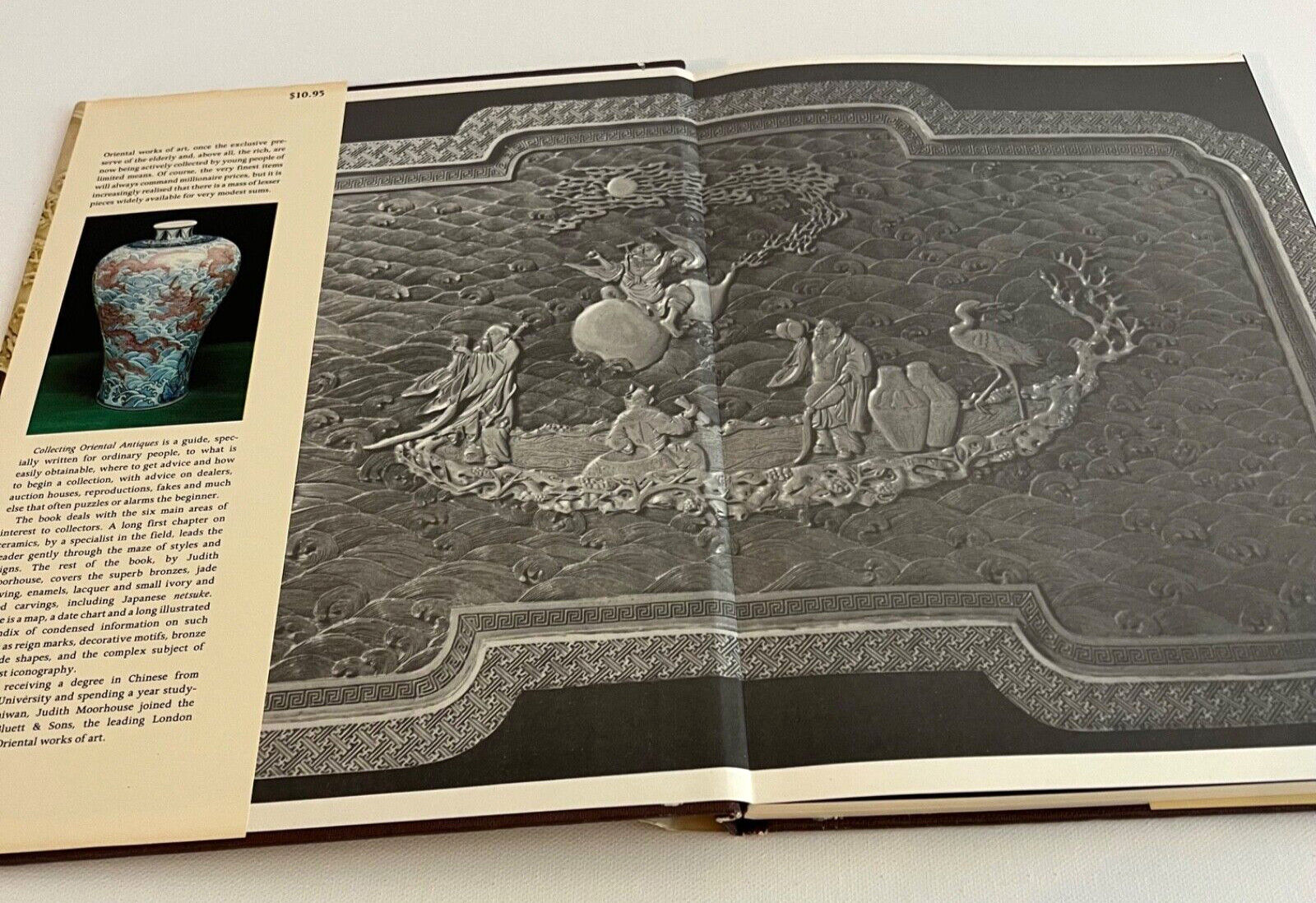 Collecting Oriental Antiques Hardcover w/DJ Judith Moorhouse Vintage