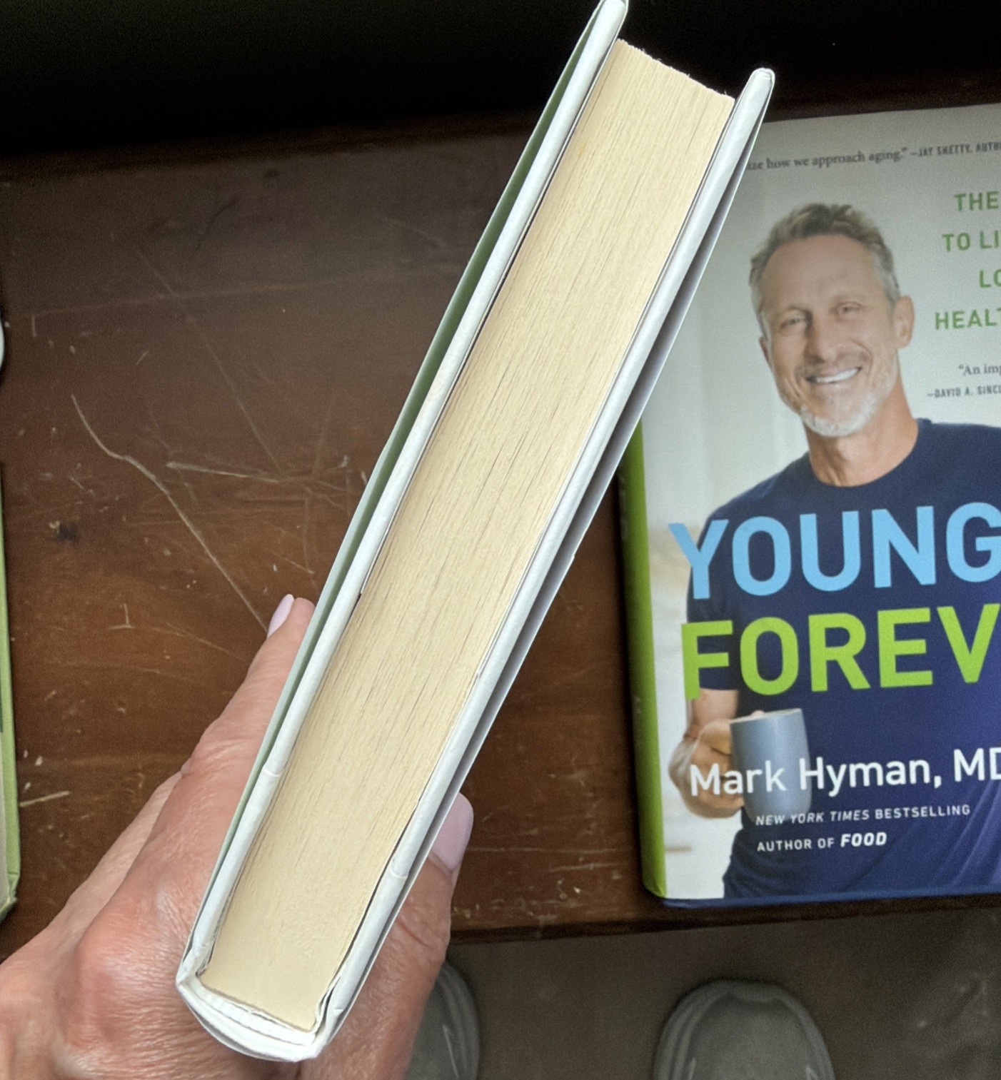 Lot 2 Mark Hyman HC Books The Pegan Diet Young Forever Health & Longevity Set