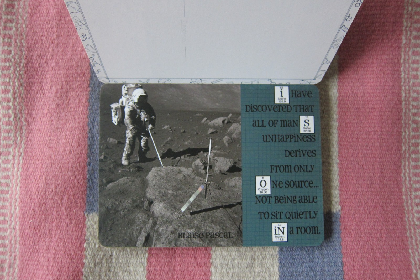 Periodic Thoughts: 30 Postcards for Your Inner Science Nerd~ by Julie Huffman