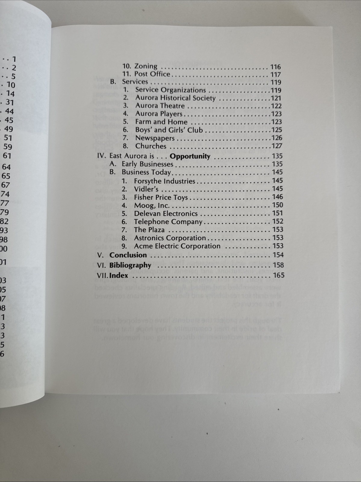 East Aurora, New York – My Home Town 1818-1993 Tri-Qui Edition History Book