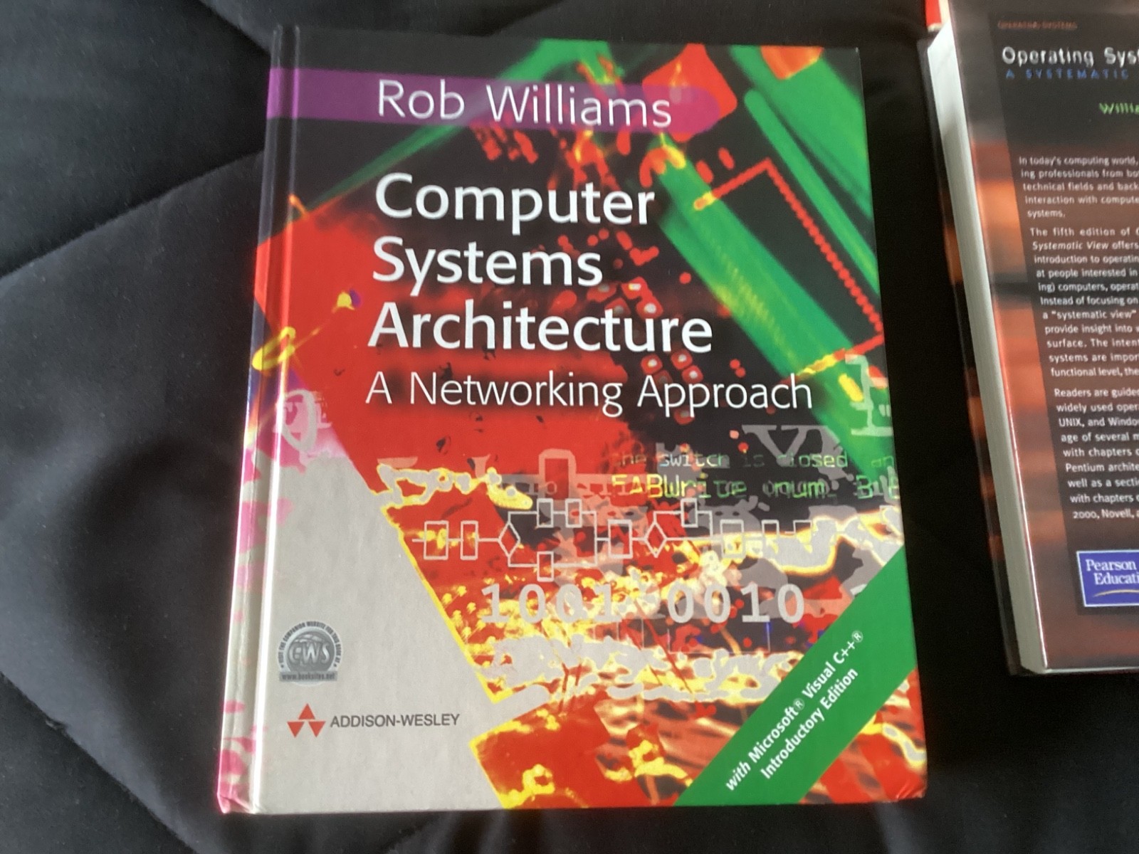 Addison Wesley Lot of 4 Books, Operating Systems