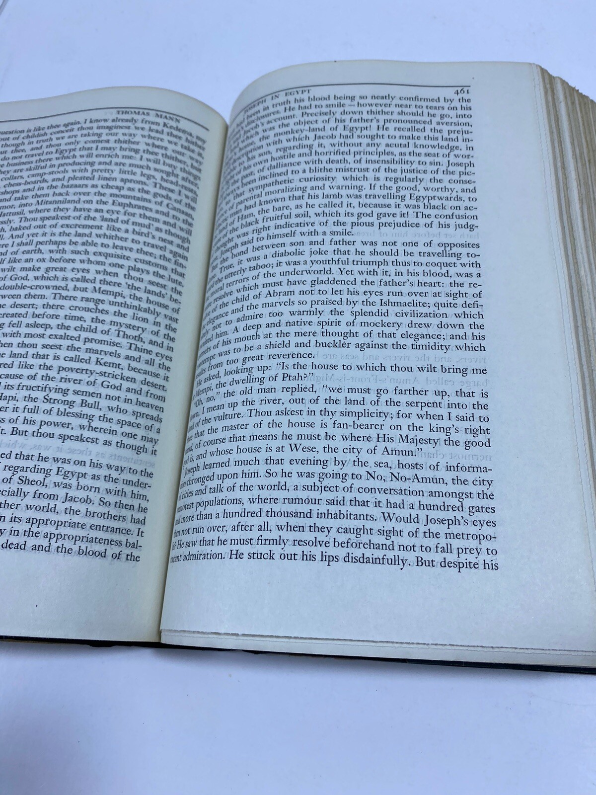 Joseph and His Brothers by Thomas Mann Vintage Hardcover Alfred A. Knopf