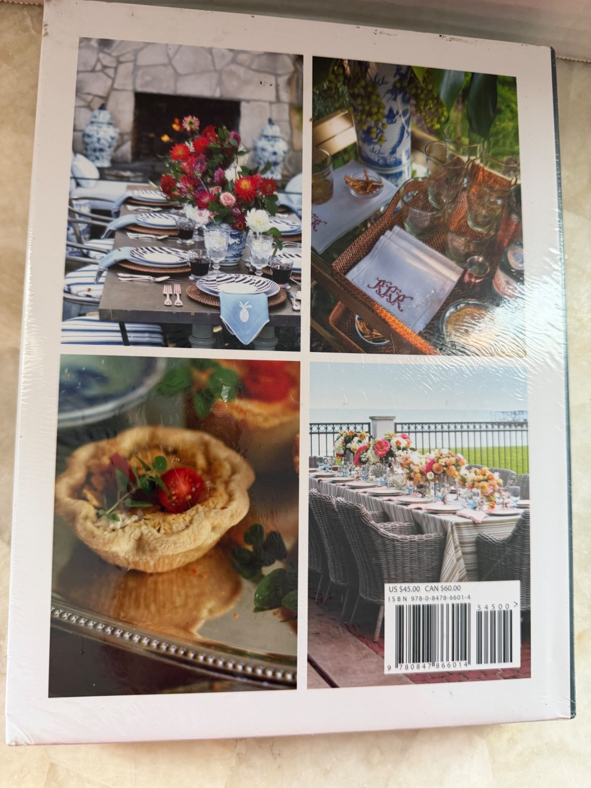 NEW Entertaining at Home Ronda Carman Rizzoli – India Hicks Foreword – Sealed