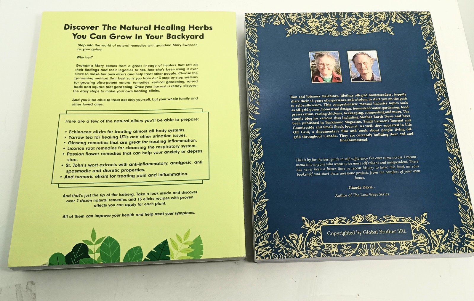 N. Apelian Holistic Guide To Wellness, Forragers Guide To Wild Food + 2 More!