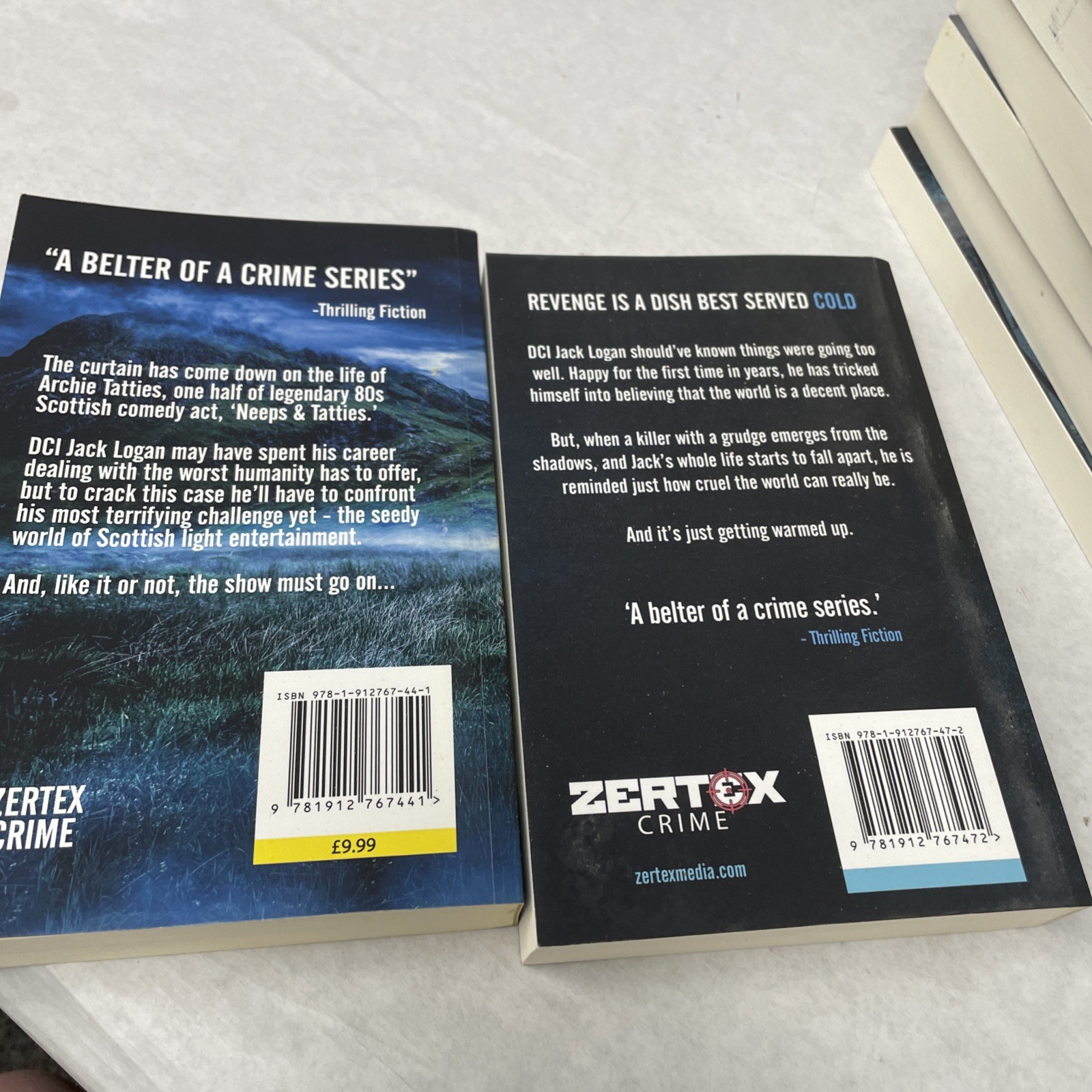 Jd Kirk First 12 of Dci Jack Logan Series (See Photos for Titles)