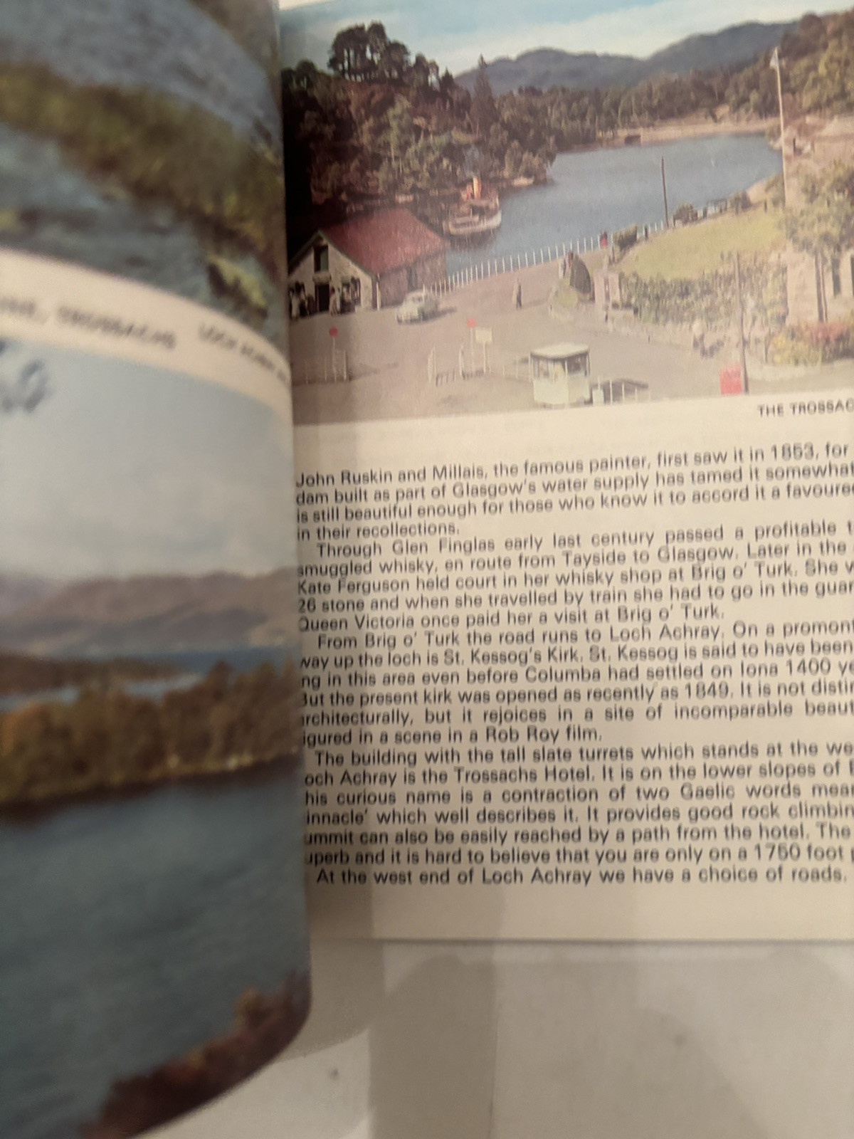 THE TROSSACHS & LOCH LOMOND (undated) 36 pages. TOURISTS GUIDE