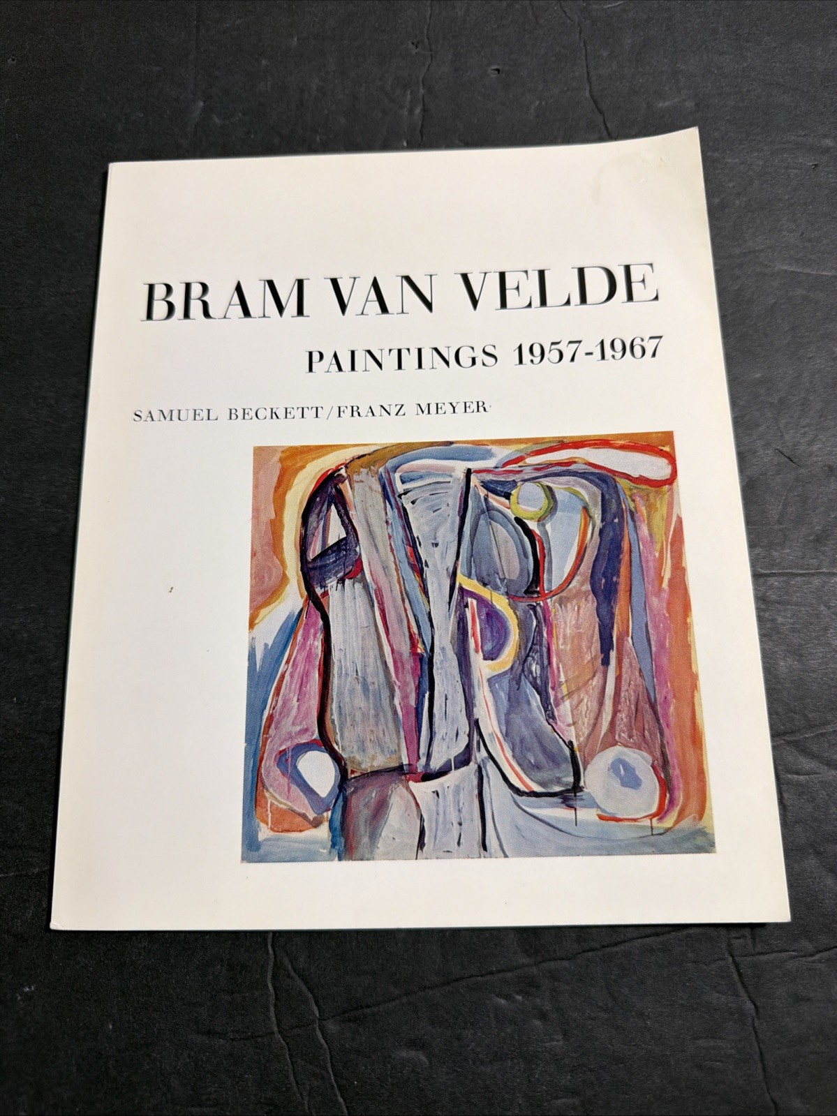 Art: Bram Van Velde Paintings 1957-1967 Samuel Breckett Paperback 1968
