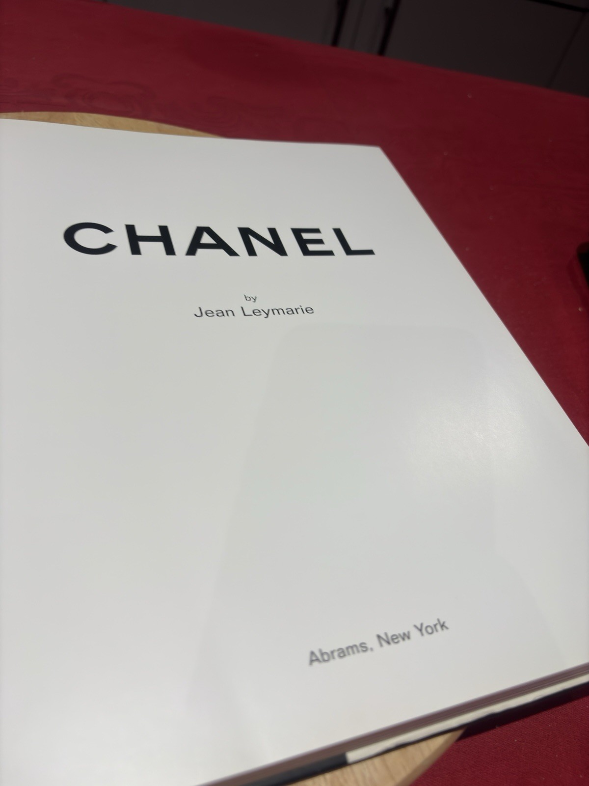 Chanel by Jean Leymarie Hardcover Illustrated Abrams New York 2011