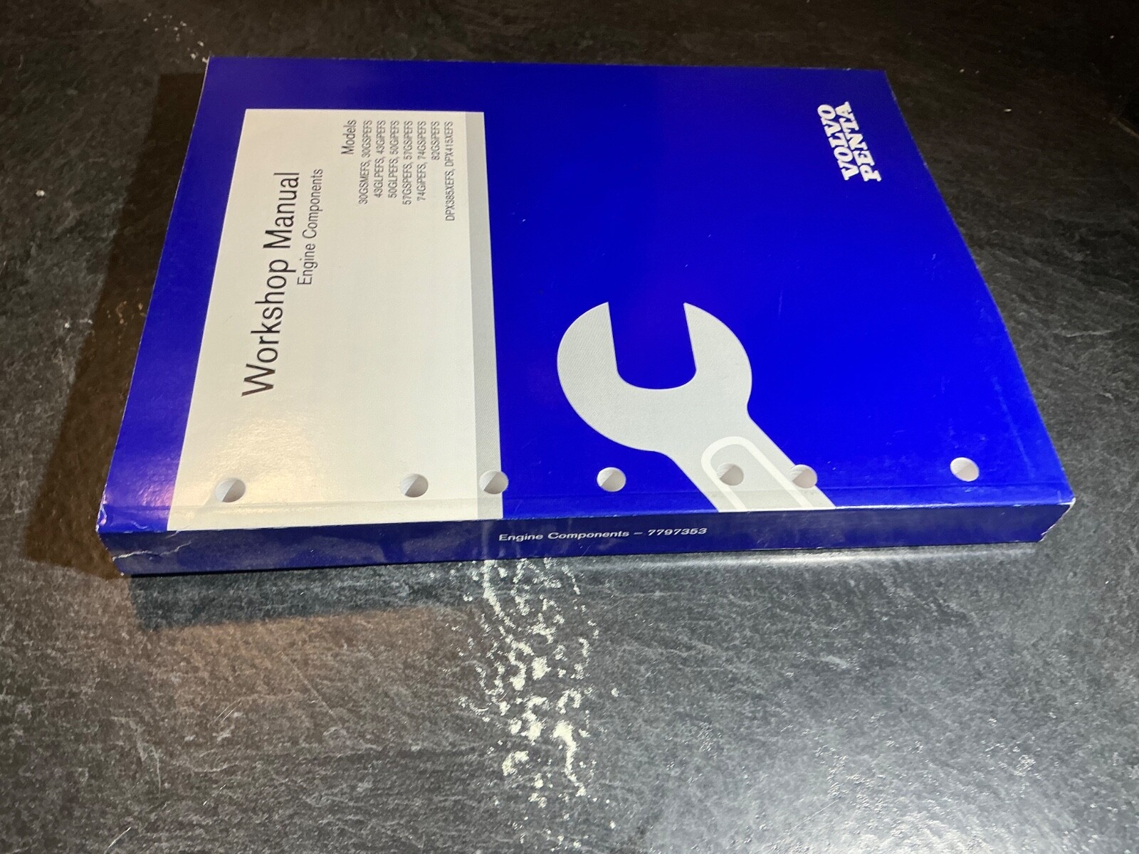2000 Volvo Penta „EF“ 3.0L, 4.3L, 5.0L, 5.7L, 7.4L, 8.2L Engine Workshop Manual