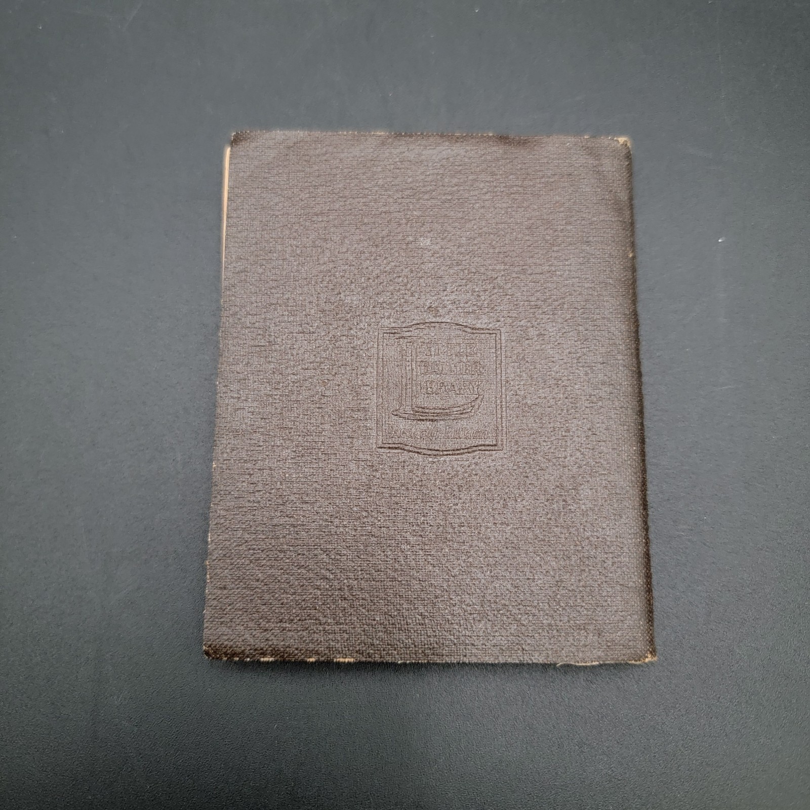 Little Leather Library – A CHRISTMAS CAROL Charles Dickens Antique Book 1920’s