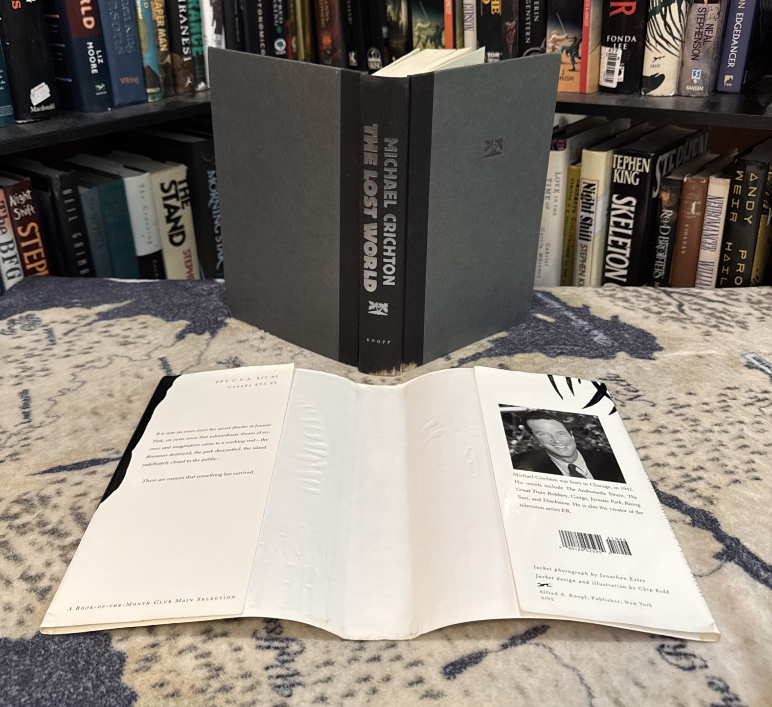 The Lost World – Michael Crichton (HC) 1st Edition/1st, Jurassic Park #2 $25.95
