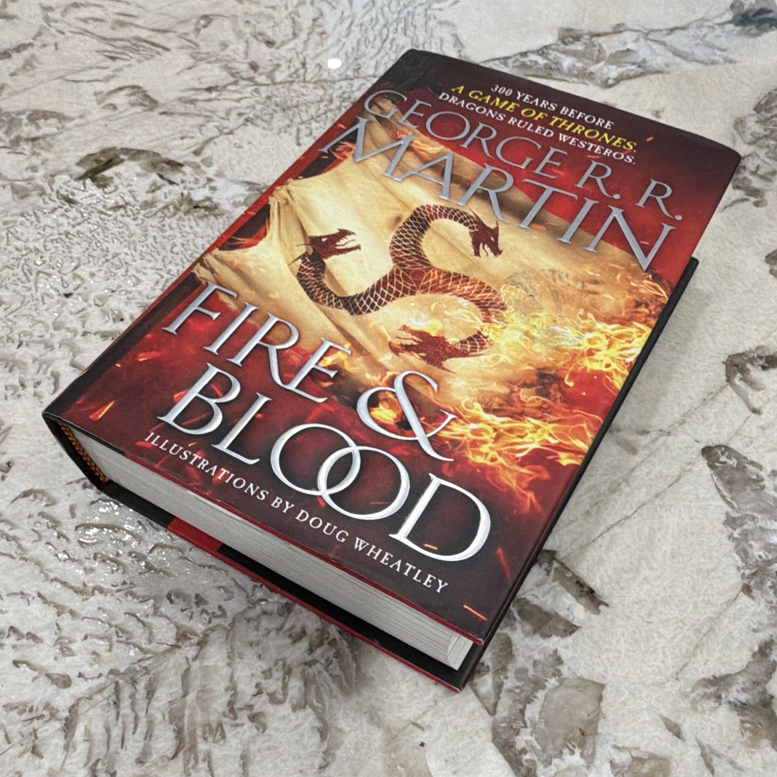 Fire & Blood George R. R. Martin Hardcover House of the Dragon First Edition 1st