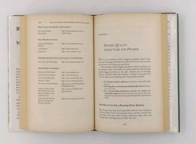 203 Home Based Businesses That Will Make You Rich Hardcover CR 1998 342 Pages