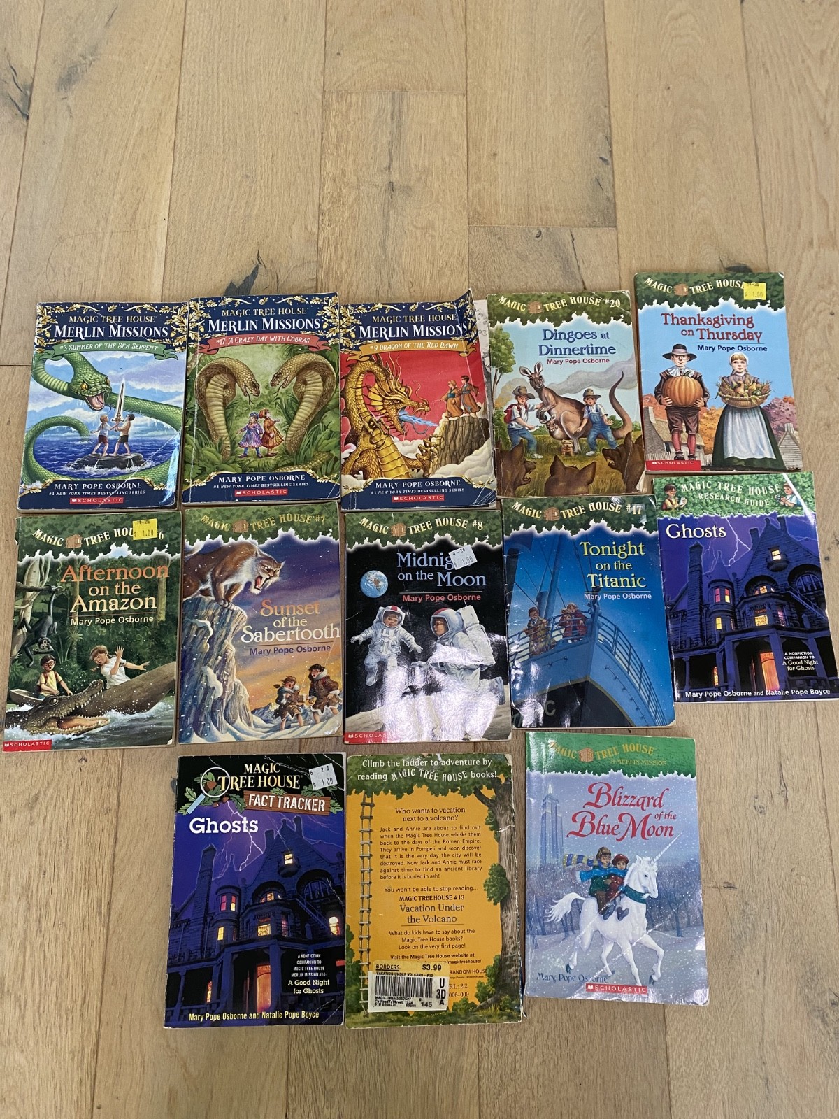 Magic Tree House Classroom Starter Pack 13 Book Lot – 1 Missing Front Cover