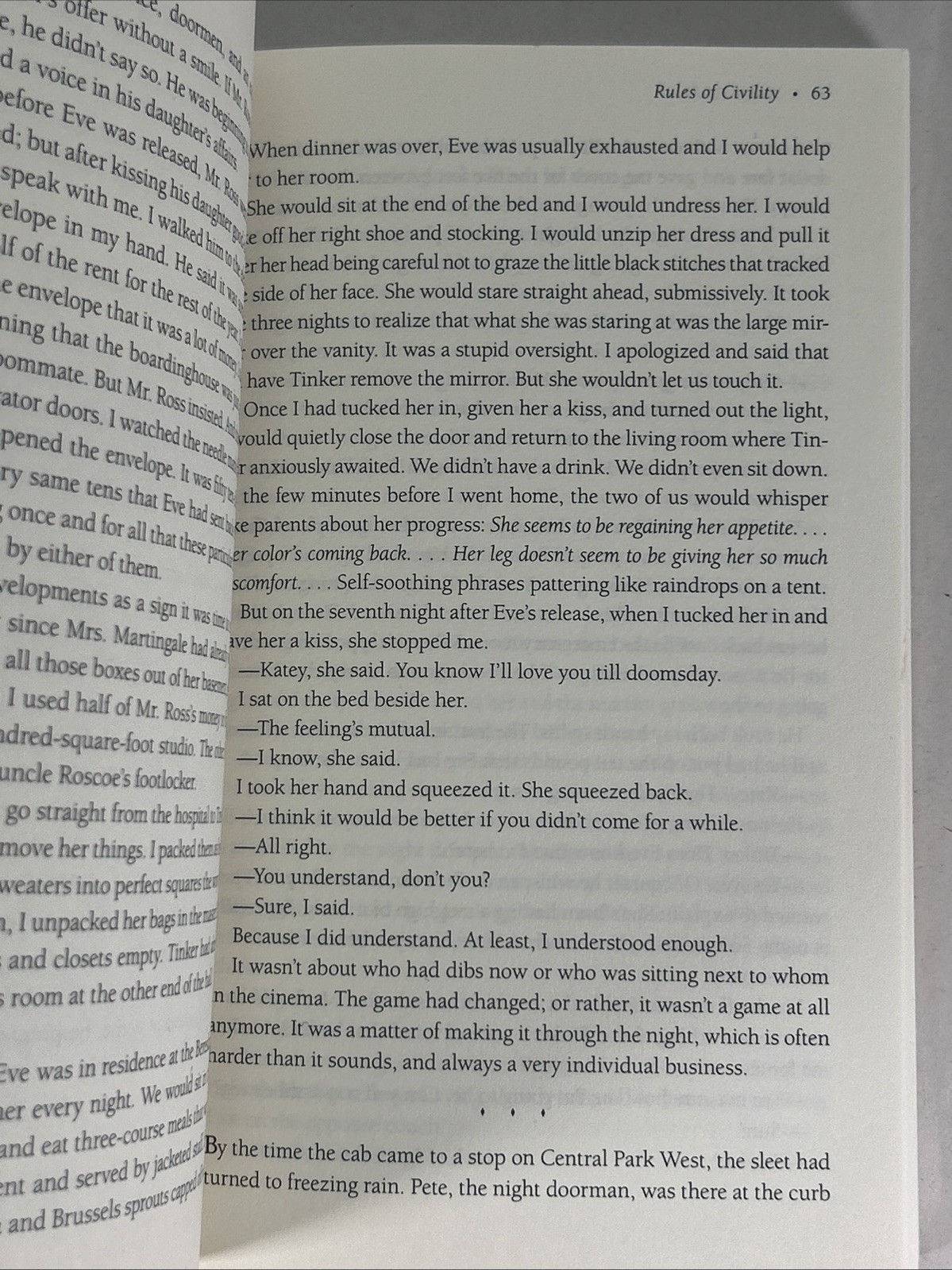 Rules Of Civility A Novel – Amor Towles