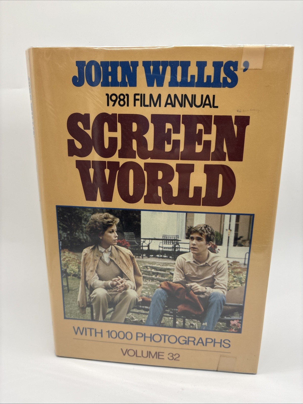 JOHN WILLIS 1981 Film Annual SCREEN WORLD Yearbook w/plastic