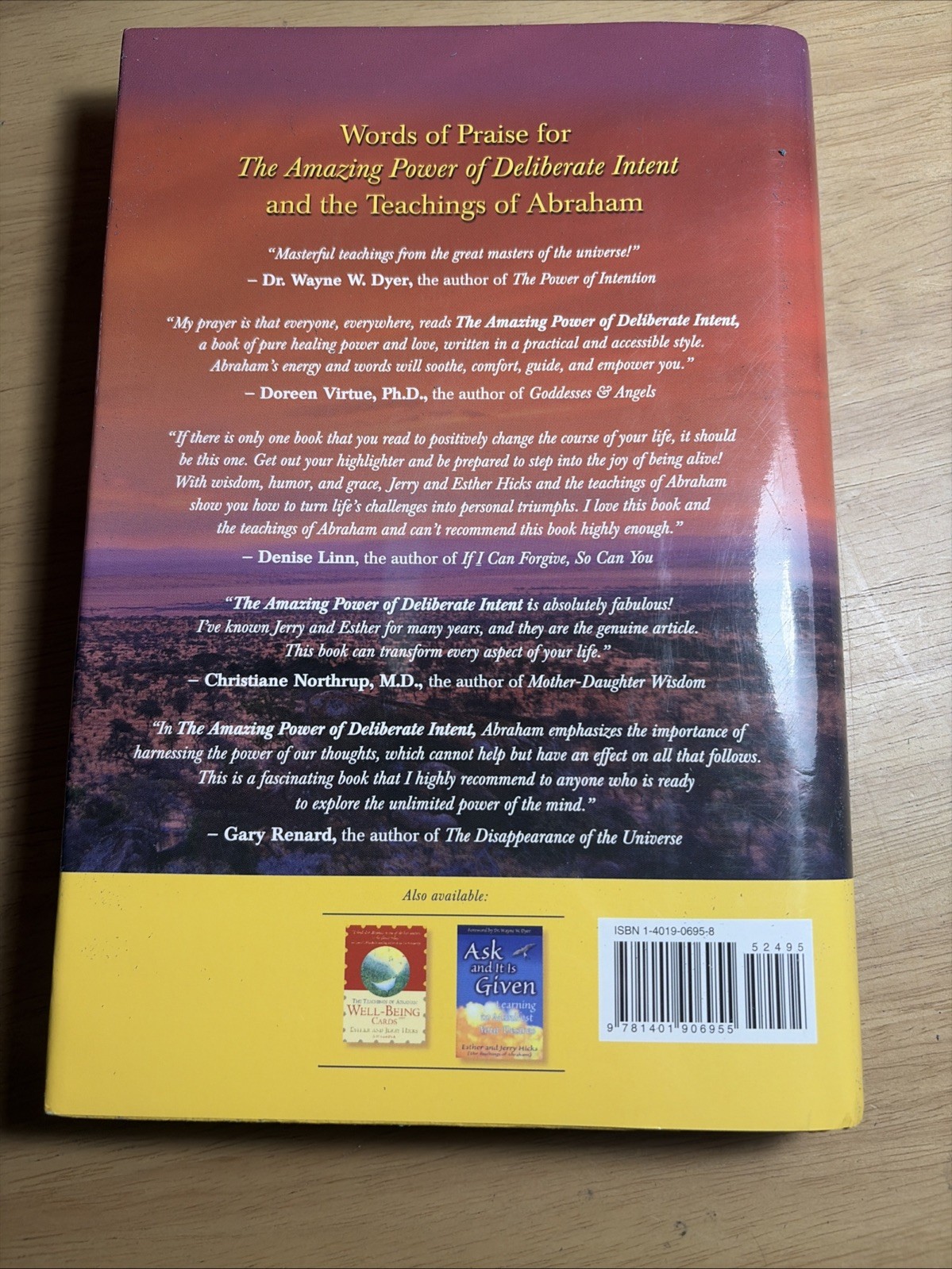 SIGNED Jerry Hicks Amazing Power of Deliberate Intent Esther Teachings Abraham