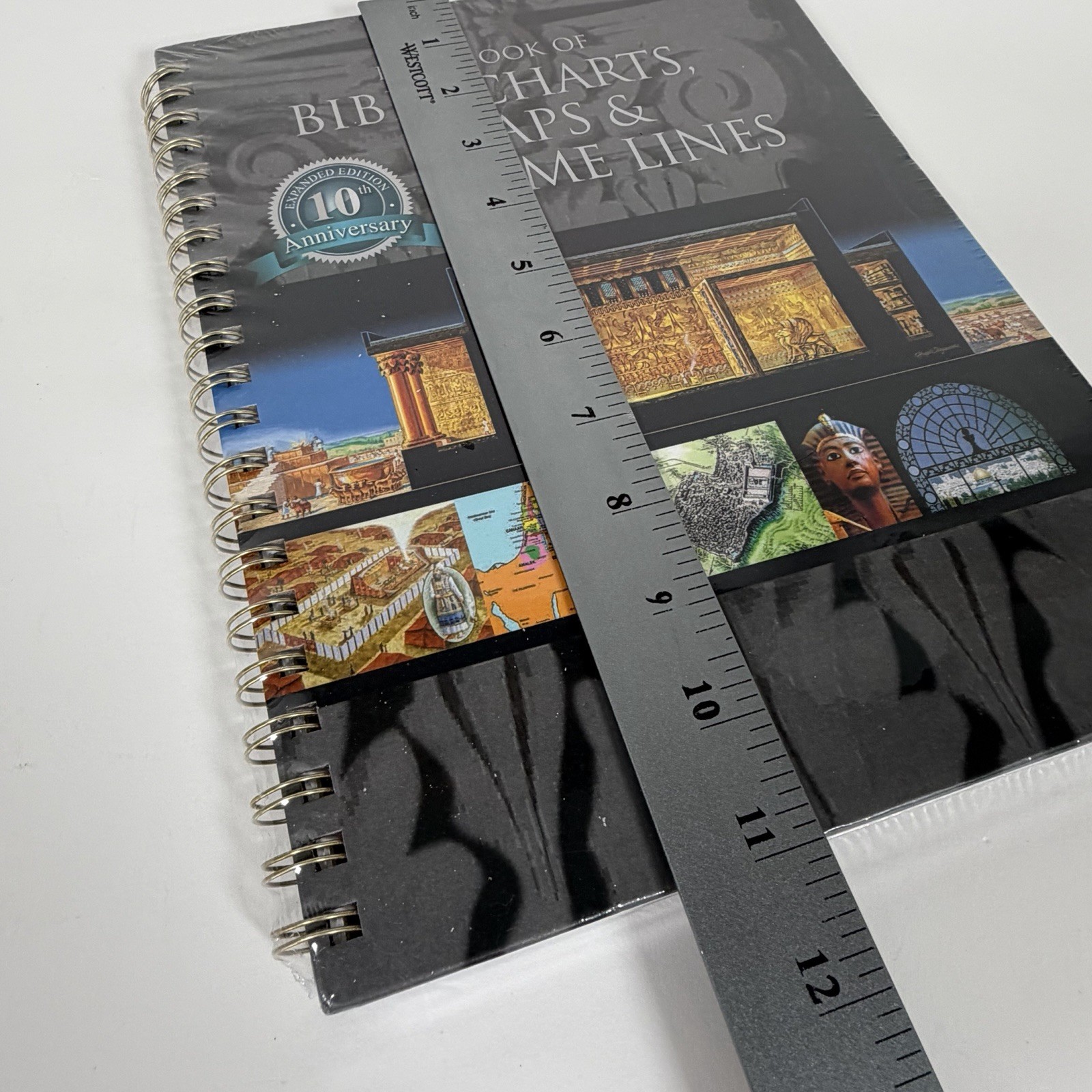 Rose Book of Bible Charts Maps & Time Lines 10th Anniversary Spiral Bound SEALED