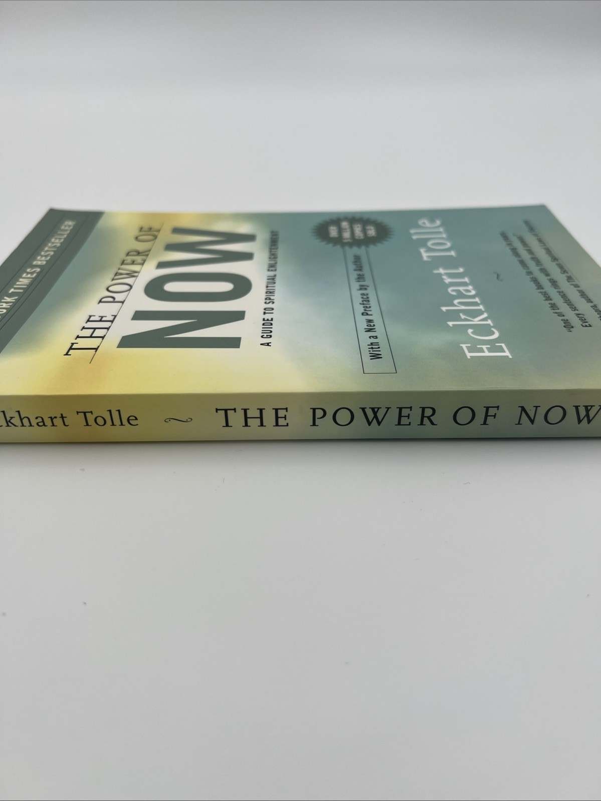 Eckhart Tolle The Power of Now A Guide To Spiritual Enlightenment Self-Help Book