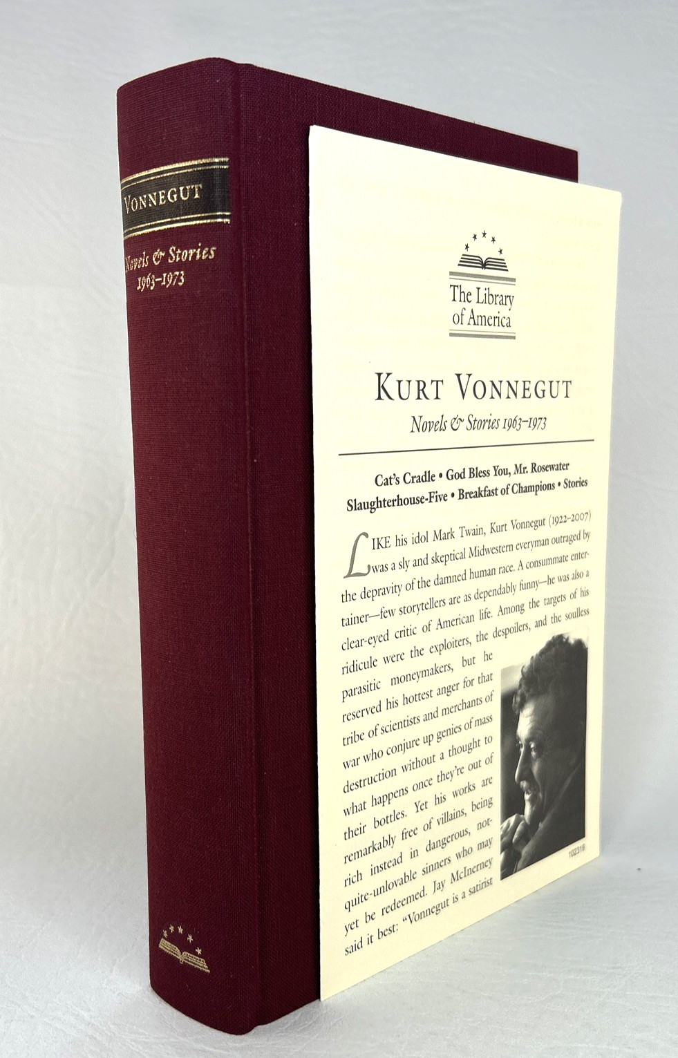 Kurt Vonnegut Novels Short Stories 1950-1985 Library of America HC 3 Vol Set