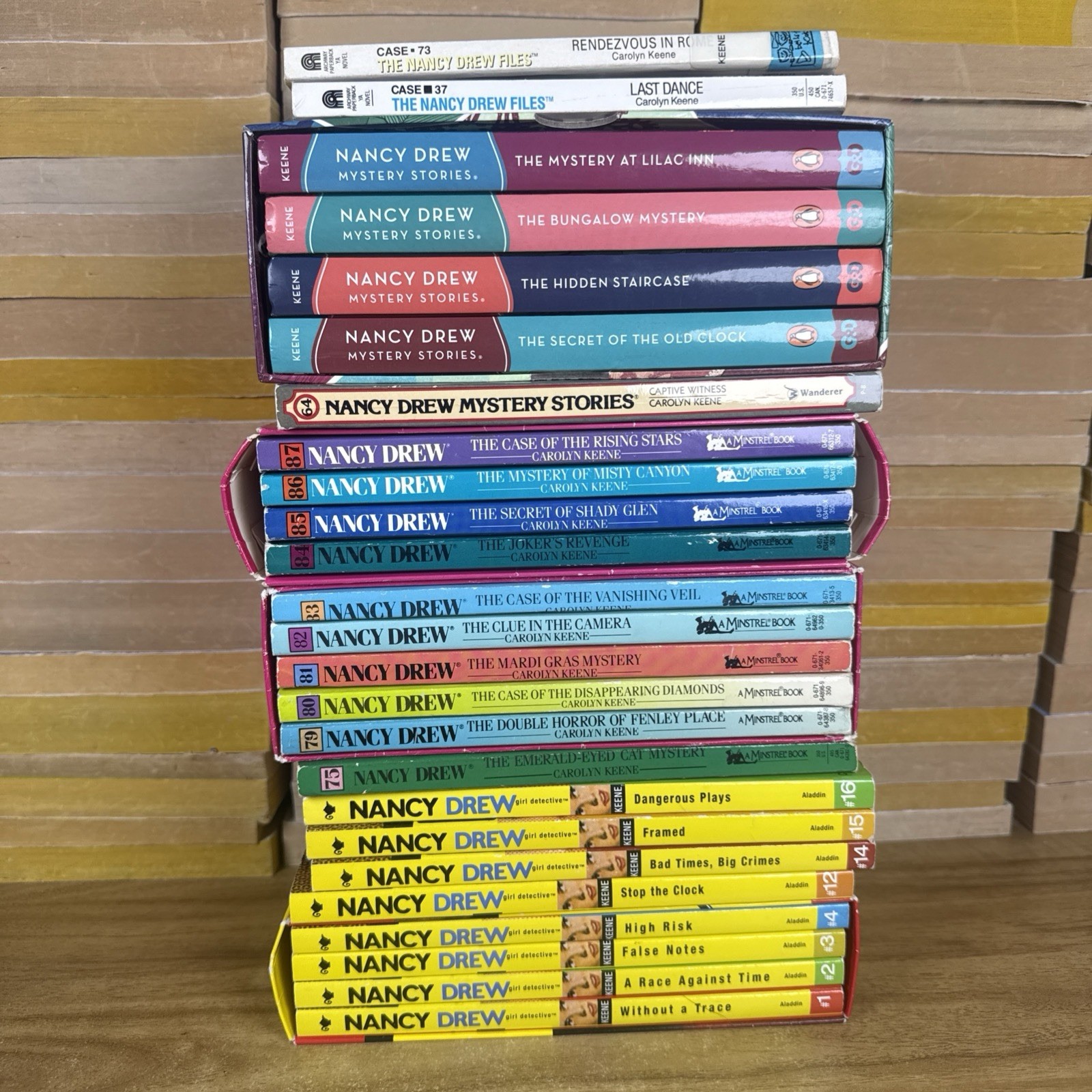 Lot Of 26 Nancy Drew Clue Crew And Other Mixed Seires By Carolyn Keene