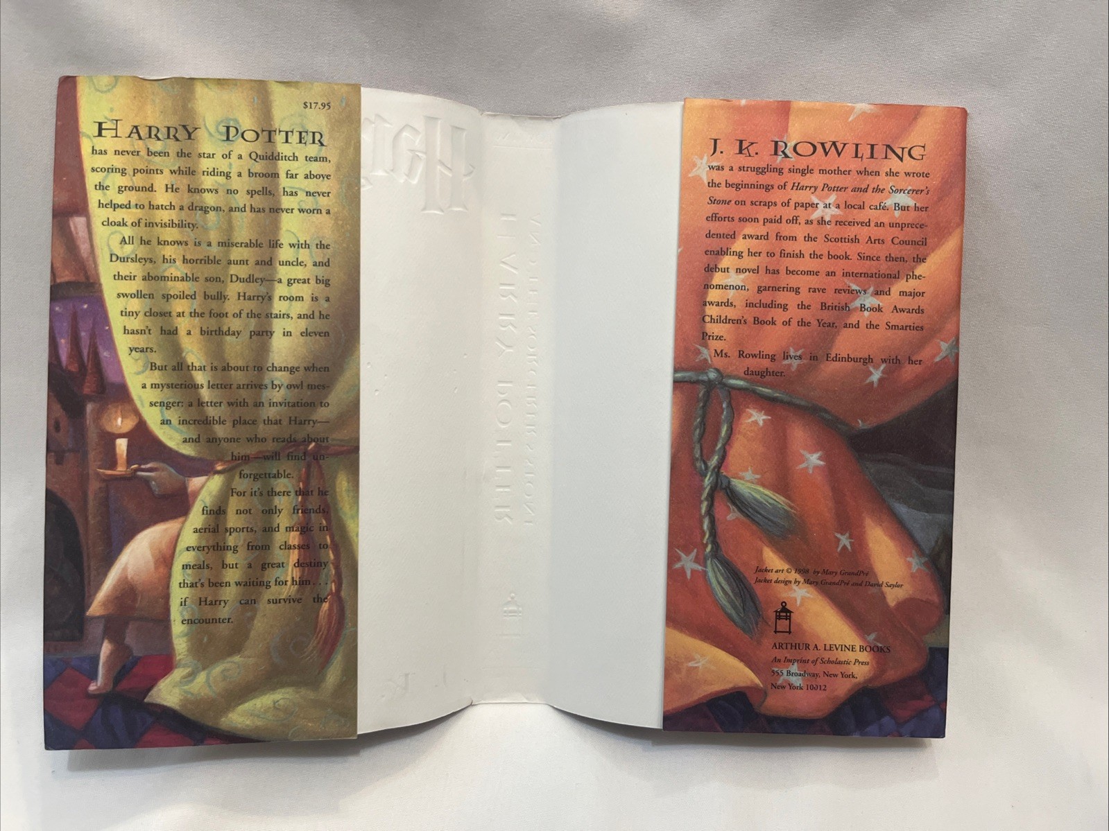 HARRY POTTER and the SORCERER’s STONE, J.K. Rowling 1st American Edition 1998