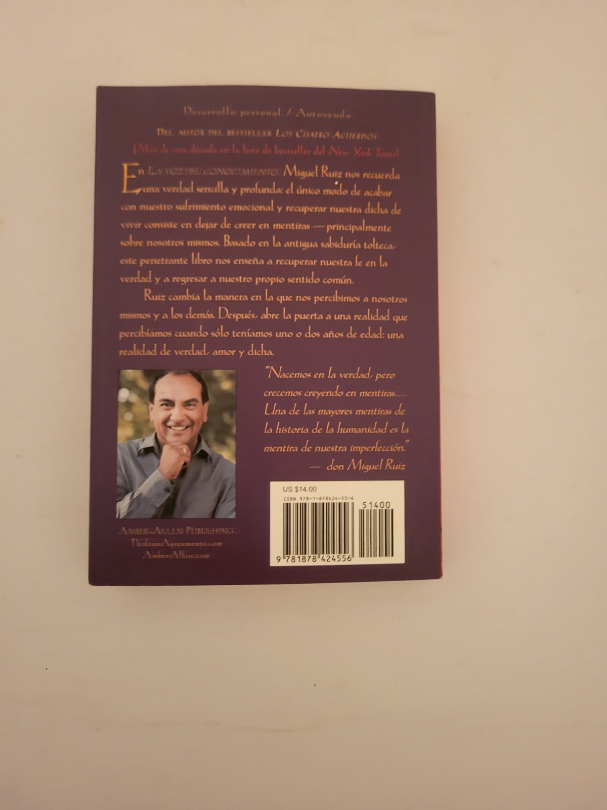 Don Miguel Ruiz Janet Mills La voz del conocimiento (Paperback) Spanish