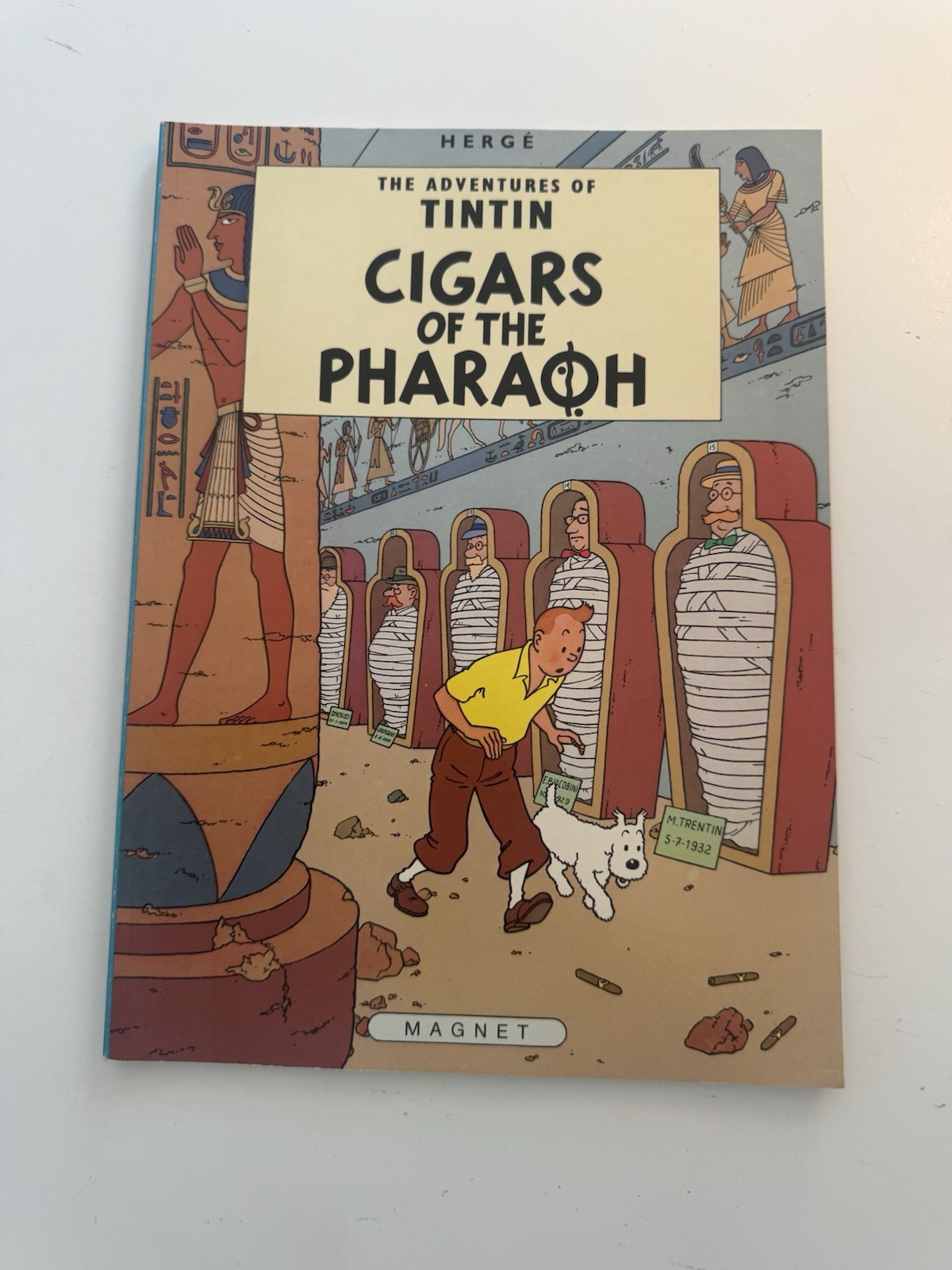 The Adventures of Tintin By HERGE – Lot of 3 Dif – 1982-84 Magnet Edition